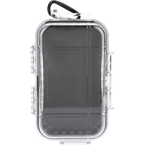 Boîte de Rangement Étanche et Antichoc pour Extérieur - Coffre de Transport Hermétique Transparent
