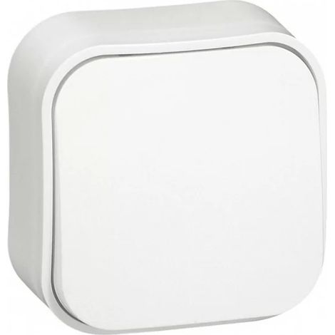 Interrupteur unipolaire Forix blanc IP20 782400