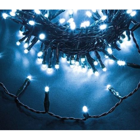 CATENA 1000 LED BIANCO 5MM FILO VERDE IP44 - BIZZOTTO ANDREA (1/3)