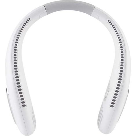 AMXCNOY Tragbarer USB-Ventilator, leiser Nackenventilator, wiederaufladbar, 3 Geschwindigkeitsstufen (1/5)