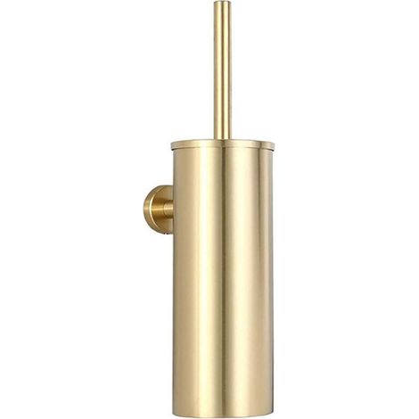 Wandmontierter WC-Bürstenhalter aus Edelstahl 304 – Wasserdicht und leicht zu reinigen – Antibakterieller Badhalter (1/5)