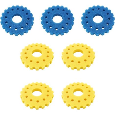 Lot de 7 éponges filtrantes CPF et CPA30000 compatibles avec filtre de bassin SunSun Éponge filtrante haute efficacité Éponge biochimique facile à remplacer (1/5)