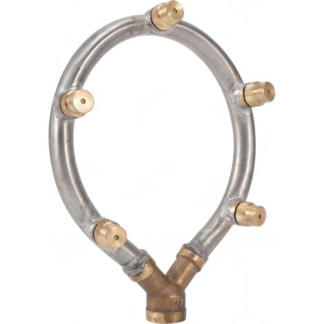 Irovami Buse pulvérisation G1/4″ – Inox, 5 sorties, brumisation – Idéal pour jardin, agriculture, refroidissement (1/5)