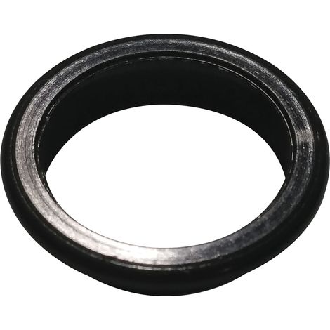 Halcö Türdrückerführung Türdrücker Führungsring ø 18 mm, Kunststoff schwarz