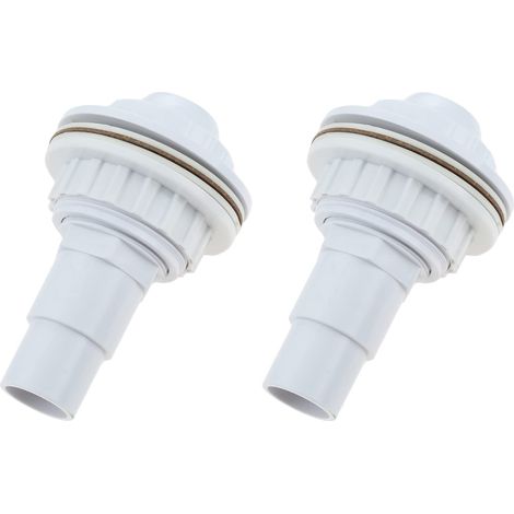 ZHIJIA PREMIUM Lot de 2 buses de refoulement pour piscine hors sol 1,5" SP1023 avec joints (1/4)
