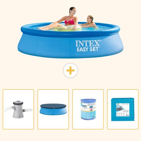 Intex Piscine Easy Set Ronde - 244x61 cm - 5-pièces S254 (1/5)
