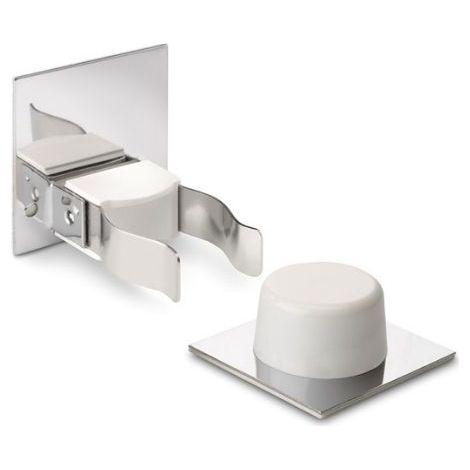 TOPE Y RETENEDOR PINZA ADHESIVOS PARA PUERTA BLANCO 2025-2- - INOFIX (1/4)