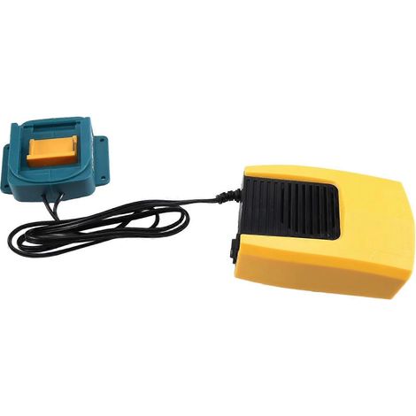 Chauffage de voiture sans fil, souffleur d'air chaud électrique, ventilateur chauffant, dégivreur de pare-brise, outil électrique pour batterie Makita 18V (1/5)