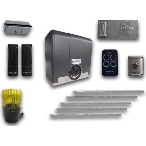 genius kit automation blizzard 104016 + 5mt crém zinguée emp104016cremz5