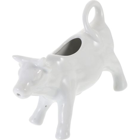 Pichet à Lait Céramique Modèle avec Bec Précis Pichet Crème Vache Ergonomique pour Café Sauce et Sirop pour Restaurant et Maison (1/5)