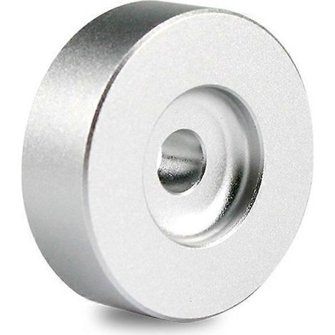 Adaptateur Platine Vinyle 45 Tours Aluminium Argenté pour Disques 7" Technics SL1200 (1/4)