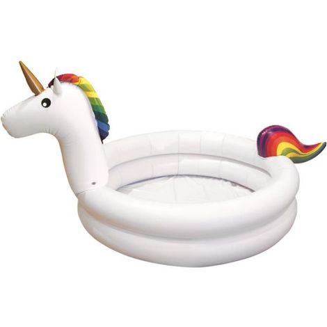 Piscine Gonflable "Licorne" 192cm Blanc (1/2)