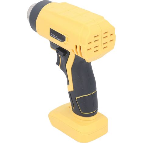 Pistolet thermique sans fil 360W 400°C chauffage rapide avec 4 embouts pour batterie 18V DCB204 (1/5)