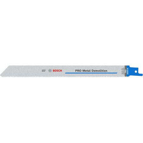 Bosch Reciprocating Blades PRO Metal Demolition S1125VF Blade 25 pcs 2608657556