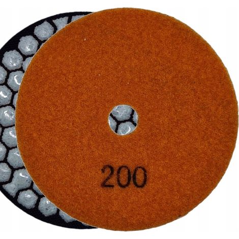 DISCO DIAMANTATO PER LUCIDATURA A SECCO DI PIASTRELLE IN CERAMICA G200