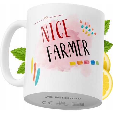 Lustige Kaffeetasse mit witzigem Textdesign für Bauern – ideal für Geburtstage, Namenstage und Feiertage. Hochwertige Tasse für besondere Anlässe, ob zu Hause, im Büro oder bei der Arbeit. Farbe: Weiß