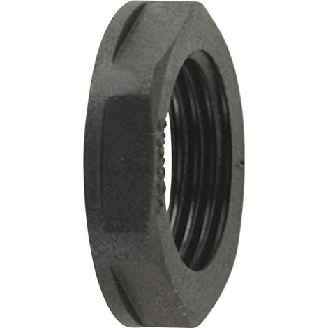 HellermannTyton 166-50134 ALPA-M16 Gegenmutter Schwarz 1 St.