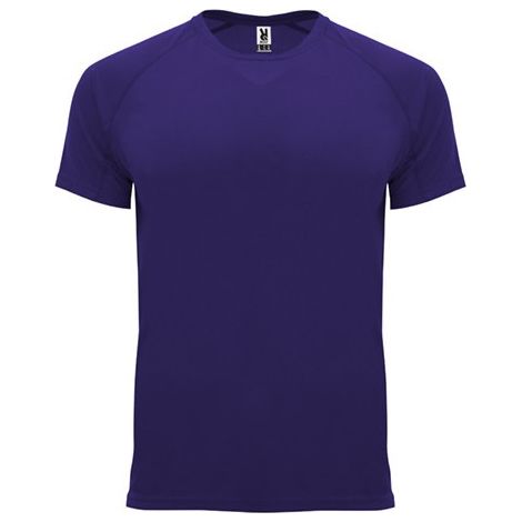 Camiseta técnica de manga ranglán con factor protección UV BAHRAIN ROLY 8 Morado