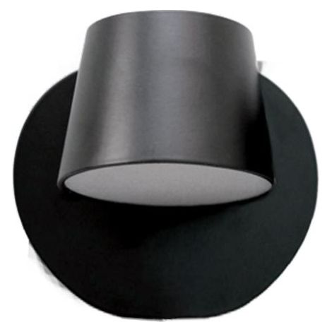 MALIA PLAFONIERA LED SINGOLA 12W 4200K NERO IP20