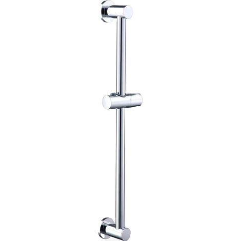 1 Support de douche réglable,acier inoxydable,rotation 360°,système à ressort,salle de bain (1/5)