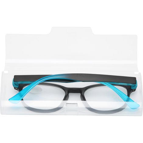 Lunettes de lecture unisexes professionnelles, simples et élégantes pour seniors (+100 pour les modèles noirs et bleus) (1/5)