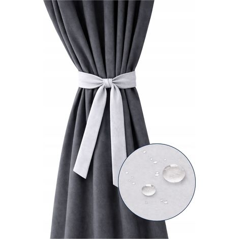 Fasce per tende impermeabili 150×8, fascette per tende grigie