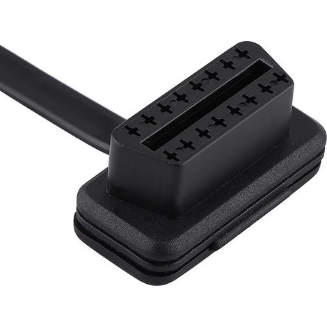 Adaptateur de câble d'extension OBD2 16 broches mâle-femelle pour diagnostic automobile, longueur 100 cm / 39 pouces (1/3)