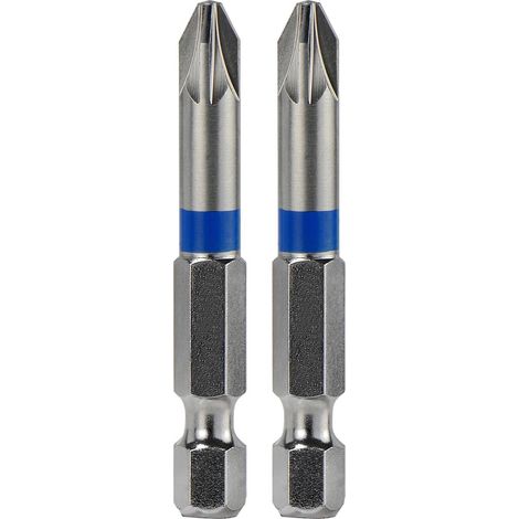 FORTUM Pozidriv-Kreuzbohrer, 2er-Set, PZ 1 x 50 mm, S2 4741311 (1/2)