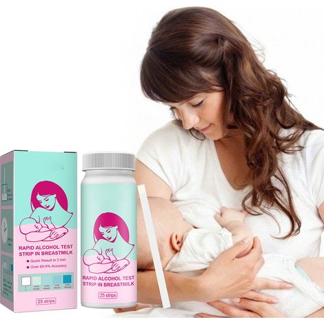 Bandelettes de test de lait maternel - Détection rapide et précise pour l'allaitement
