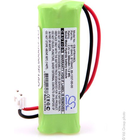 NX - Batterie téléphone 2.4V 500mAh - 89-1337-00-00BT18443BT28443 (1/4)