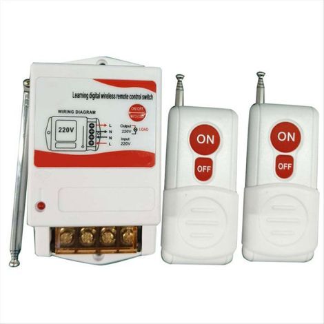 Pompe À Eau - 220 V - Télécommande Sans Fil Jusqu'à 1000 M - Usage Industriel Et Domestique - 1 Pièce (1/5)