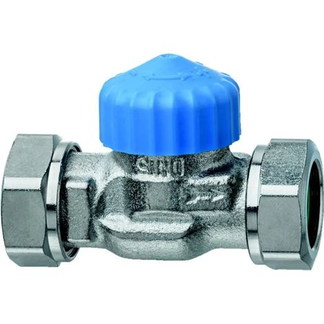 HEIMEIER Cuerpo de válvula termostática sellado plano, conexión de boquilla, DN 15, kvs 2,50, 2276-02.000