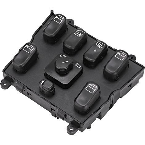 Pièce de rechange A1638206610 pour le commutateur principal de lève-vitre électrique d'une Mercedes-Benz W163 ML320 (1/5)
