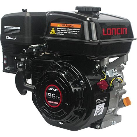 6,5 HP LONCIN G200 FL Motore Benzina Albero Conico 23 mm Lombardini Acme