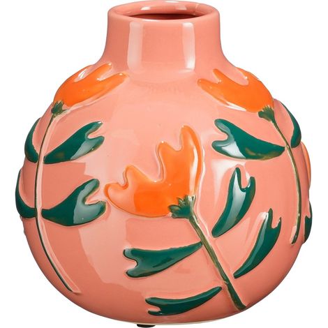 Mica Decorations Vase Rose H20xl19.5xL19.5cm (1/5)