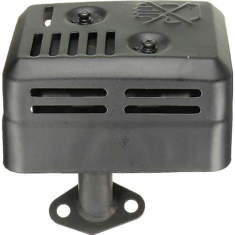 Système de silencieux d'échappement – Bouclier thermique en acier inoxydable – Compatible moteurs Honda GX110 GX120 GX140 GX160 GX200 (1/5)