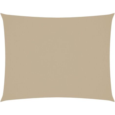ACKERMAN – Voile d'ombrage rectangulaire 3x6 m en tissu Oxford résistant aux UV et à la pluie, avec fixations en acier inoxydable incluses (1/5)