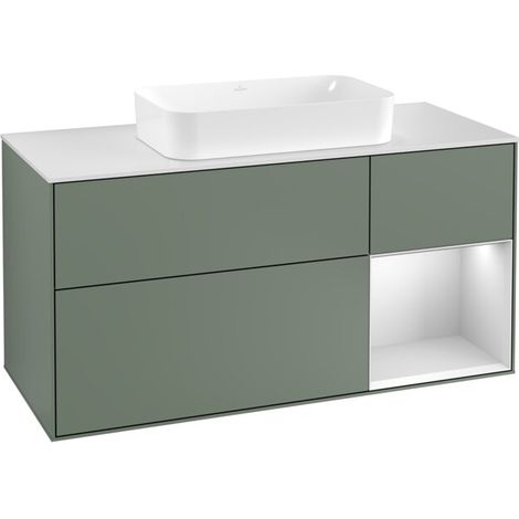 Villeroy & Boch G301MTGM Armoire sous lavabo Finion G30 (1/2)