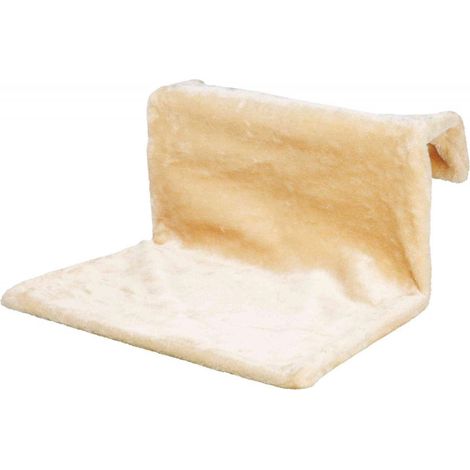 Lit radiateur, en peluche 48 × 26 × 30 cm, beige (1/4)