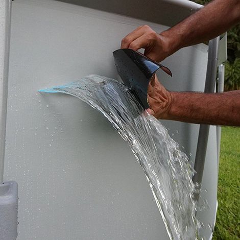 High-strength, waterproof adhesive tape, 1.5 meters long, for repairing water pipe leaks, white.
