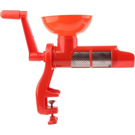 Extracteur de jus de tomate manuel portable pour fruits et légumes outil de cuisine pour préparer des jus et des purées fraîches