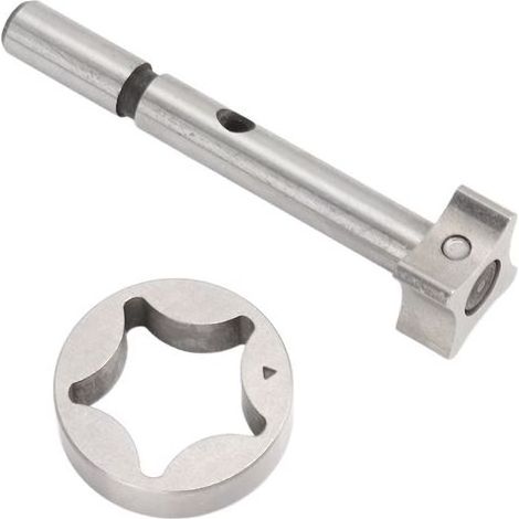 Ölpumpe für luftgekühlte Einzylinder-Dieselmotoren. Ersatzölpumpe aus Gusseisen für Gartengeräte der Typen 186F, 188F und 192F. (1/5)