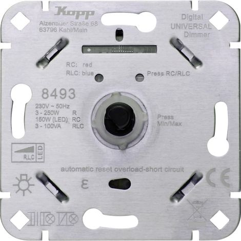 Kopp Universaldimmer RLC250W LED 3- 250 W 849300512 (1/3)