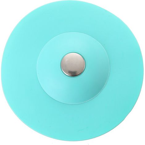 [Lot de 4] Bouchons et filtres pour baignoire, bouchons pour évier de cuisine, filtres de vidange en silicone à usage général, filtres de vidange pou (1/3)