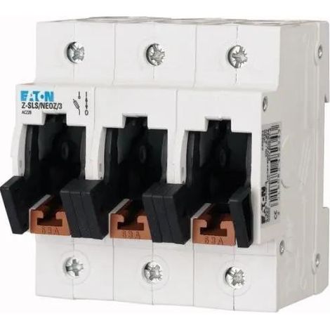 Eaton NEOZ/3 disjoncteur 3 pôles 63A noir et blanc