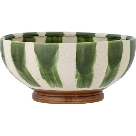 Bloomingville - Shakti Bowl - Green - Stoneware