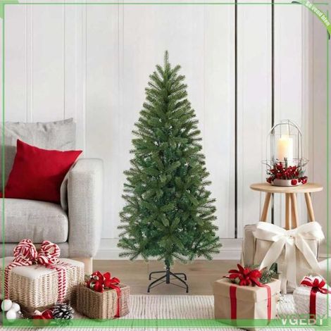 Sapin de Noël artificiel - Vert - 120 cm - PVC et PE - Durable et moderne (1/5)