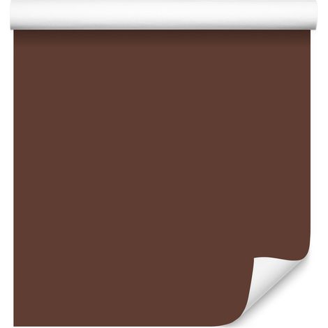 Papier peint uni couleur rouille pour salon et chambre 50x1000 cm (1/5)