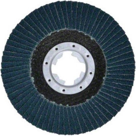 Bosch 2608619197 Disco abrasivo de láminas X-Lock biselado fibra Dm 115mm G40 X571 Best Metal 1 pieza 115 mm G40