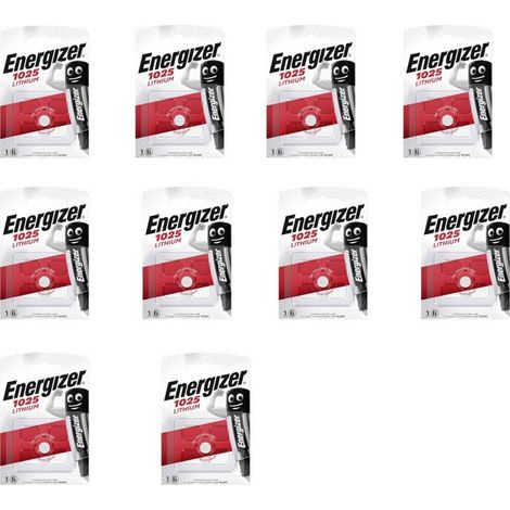 .10 Energizer CR1025.